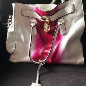 Fun graffiti style Michael Kors bag